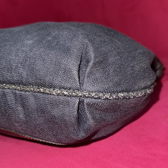 Fendi denim spy bag shoulder hobo purse - Picture 6 of 15